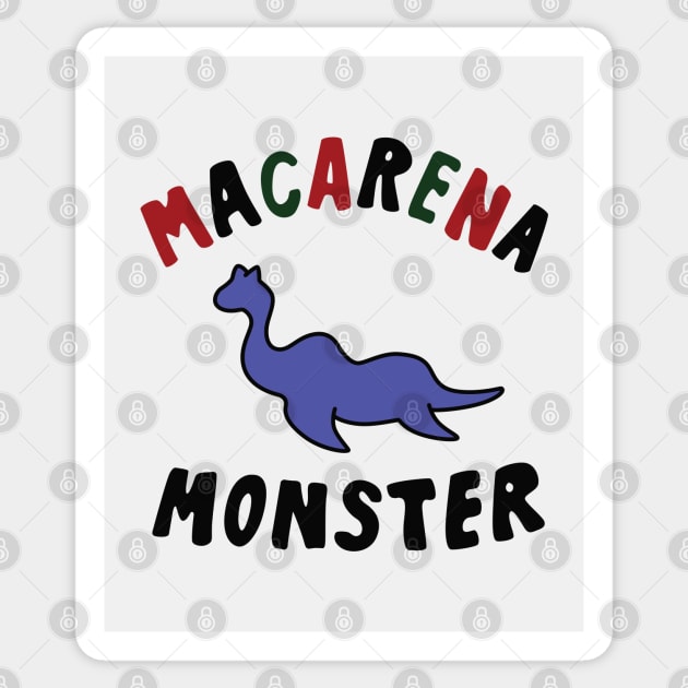 Macarena Monster Sticker by saintpetty